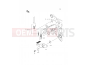 Brake Pedal - Kawasaki Ninja 650 ABS (EX650FDS) 2013