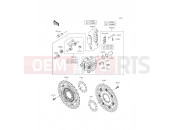 Front Brake - Kawasaki Ninja 650 ABS (EX650FDS) 2013