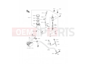 Rear Master Cylinder - Kawasaki Ninja 650 ABS (EX650FDS) 2013