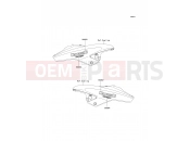 KAWASAKI 2013 Decals(White)