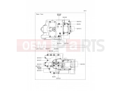 KAWASAKI 2013 Crankcase Bolt Pattern
