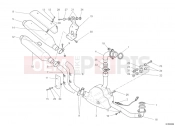 DUCATI 2007 Monster S2R 1000 EXHAUST SYSTEM » EXHAUST SYSTEM