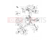 Footrests - Kawasaki ER-6f (EX650EEF) 2014