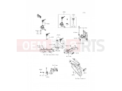 Ignition Switch - Kawasaki ER-6f (EX650EEF) 2014