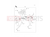 Accessory(Top Case Bracket) - Kawasaki ER-6f (EX650EEF) 2014