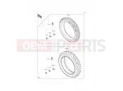 Tires - Kawasaki ER-6f ABS (EX650FEF) 2014