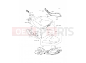 Seat - Kawasaki ER-6f ABS (EX650FEF) 2014