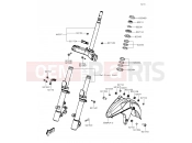 KAWASAKI J300 (SC300AEF) Front Fender(s)
