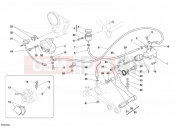 DUCATI 2007 Monster S2R 1000 REAR BRAKE SYSTEM » BRAKING SYSTEM