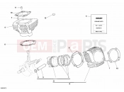 DUCATI 2007 Monster S2R 1000 CYLINDER - PISTON » ENGINE CASE