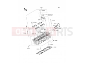 KAWASAKI VERSYS 1000 (KLZ1000AEF) Cylinder Head
