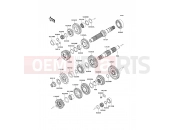 Transmission - Kawasaki VERSYS ABS (KLE650DEF) 2014