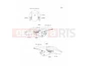 Decals(Yellow) - Kawasaki VERSYS ABS (KLE650DEF) 2014