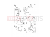 KAWASAKI VN900 CLASSIC (VN900BEF) Rear Master Cylinder