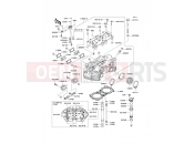 KAWASAKI W800 (EJ800AEFA) Cylinder Head