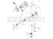 KAWASAKI Z1000SX (ZX1000LEF) Starter Motor