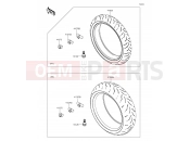 KAWASAKI Z1000SX (ZX1000LEF) Tires