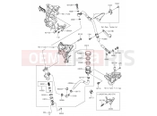 KAWASAKI Z1000SX (ZX1000LEF) Rear Master Cylinder
