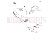 KAWASAKI Z1000SX (ZX1000LEF) Labels