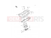 Cylinder/Piston(s) - Kawasaki ER-6f ABS (EX650FFF) 2015