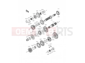 Transmission - Kawasaki ER-6f ABS (EX650FFF) 2015