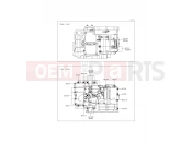 Crankcase Bolt Pattern - Kawasaki ER-6f ABS (EX650FFF) 2015