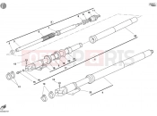 DUCATI 2007 Monster S4R FRONT FORK » FRONT SUSPENSION