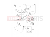 Starter Motor - Kawasaki W650 (EJ650-C6P) 2004