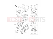 KAWASAKI 2005 Left Engine Cover(s)