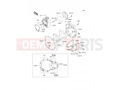 KAWASAKI 2005 Right Engine Cover(s)