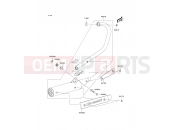 Muffler(s) - Kawasaki WIND125 (BR125-B2) 2005