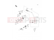 Kickstarter Mechanism - Kawasaki WIND125 (BR125-B2) 2005