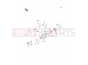 Gear Change Drum/Shift Fork(s) - Kawasaki WIND125 (BR125-B2) 2005
