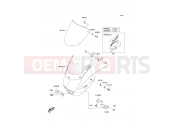 Cowling - Kawasaki WIND125 (BR125-B2) 2005