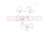 KAWASAKI 2007 Decals(Green)(Orange)(Gray)