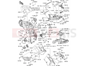 Frame Fittings - Kawasaki ZZR1400 (ZX1400A7F) 2007