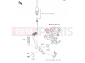 Brake Pedal - Kawasaki ZZR1400 (ZX1400A7F) 2007