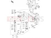 Rear Master Cylinder - Kawasaki ZZR1400 (ZX1400A7F) 2007