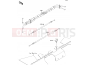 Cables - Kawasaki ZZR1400 (ZX1400A7F) 2007