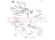 Taillight(s) - Kawasaki ZZR1400 (ZX1400A7F) 2007