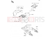 Labels - Kawasaki ZZR1400 (ZX1400A7F) 2007