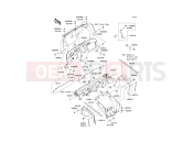 KAWASAKI 2008 Frame Fittings(Front)