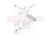KAWASAKI 2009 Driven Converter/Drive Belt