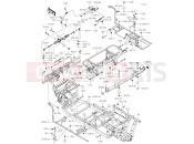 Frame - Kawasaki MULE PRO-DXT (KAF1000AHF) 2017
