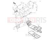 Guards/Cab Frame - Kawasaki MULE PRO-DXT (KAF1000BHF) 2017