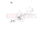 KAWASAKI 2019 Steering Wheel
