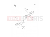 KAWASAKI KX65 (KX65A7F) Footrests