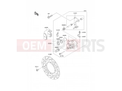 KAWASAKI KX65 (KX65A7F) Front Brake