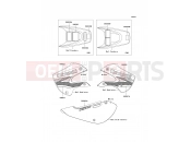 KAWASAKI KX65 (KX65A7F) Labels(Green)