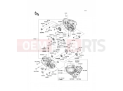 Crankcase - Kawasaki KX450F (KX450FCF) 2012
